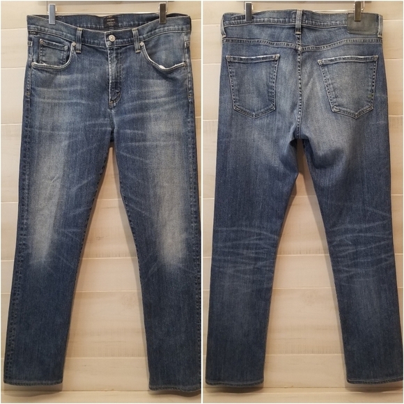 {34} Citizens of Humanity Gage Classic Straight - Picture 1 of 13